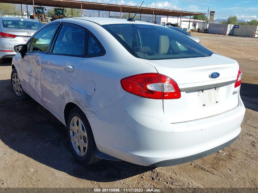 2013 FORD FIESTA S - 3FADP4AJ4DM156174