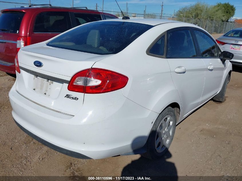 2013 FORD FIESTA S - 3FADP4AJ4DM156174