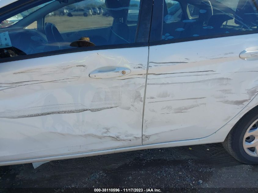 2013 FORD FIESTA S - 3FADP4AJ4DM156174