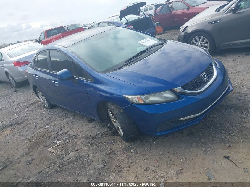 2013 HONDA CIVIC LX - 19XFB2F50DE081159