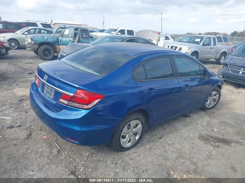 2013 HONDA CIVIC LX - 19XFB2F50DE081159
