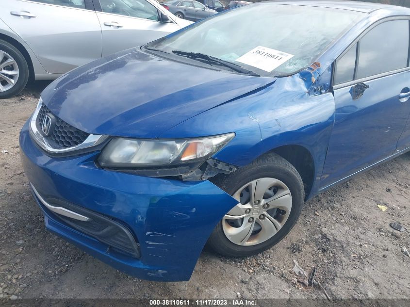 2013 HONDA CIVIC LX - 19XFB2F50DE081159