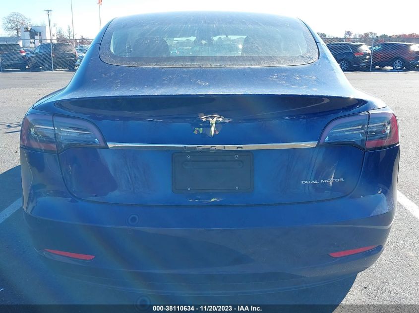 2019 TESLA MODEL 3 LONG RANGE/PERFORMANCE - 5YJ3E1EB3KF433184