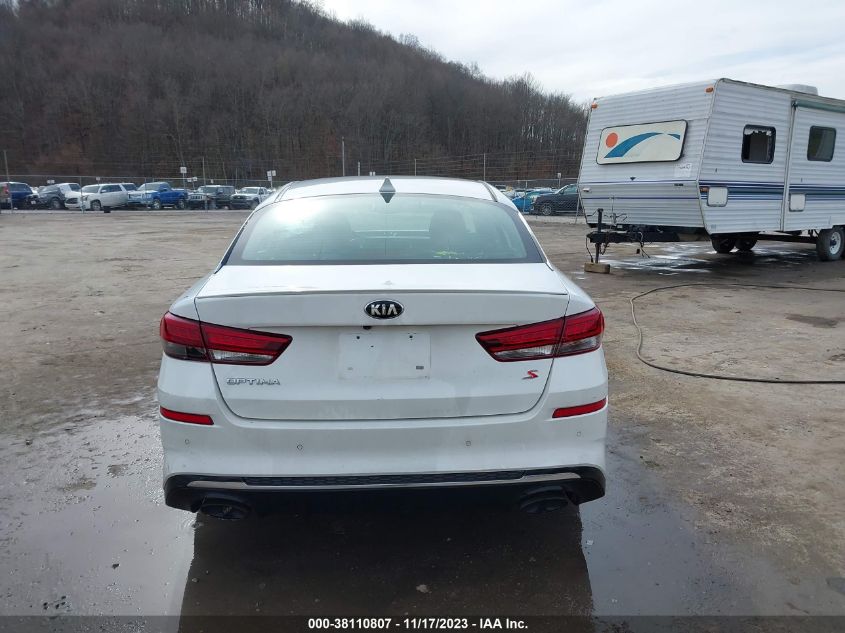 2019 KIA OPTIMA S - 5XXGT4L35KG287341