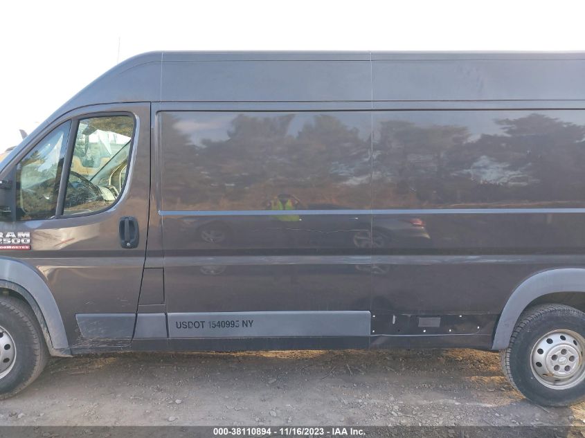 2018 RAM PROMASTER 2500 HIGH ROOF 159" WB 3C6TRVDG8JE105506