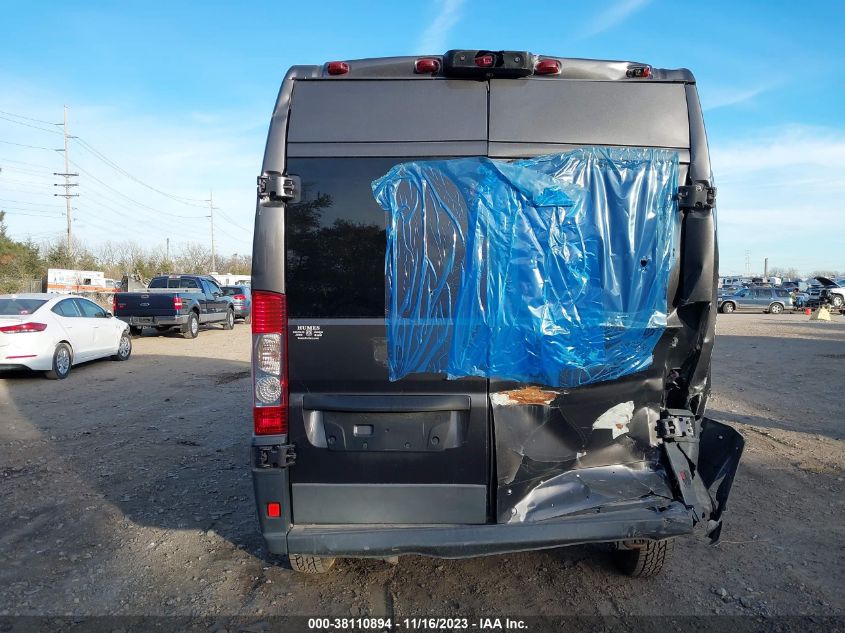 2018 RAM PROMASTER 2500 HIGH ROOF 159" WB 3C6TRVDG8JE105506