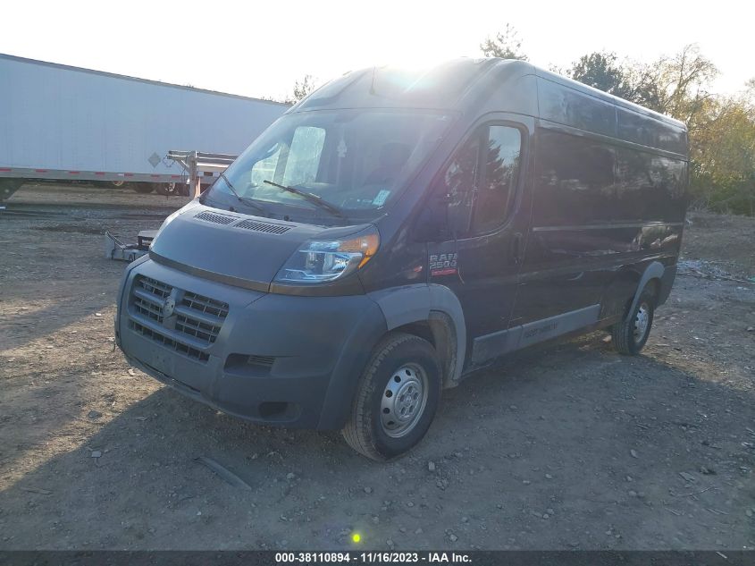 2018 RAM PROMASTER 2500 HIGH ROOF 159" WB 3C6TRVDG8JE105506