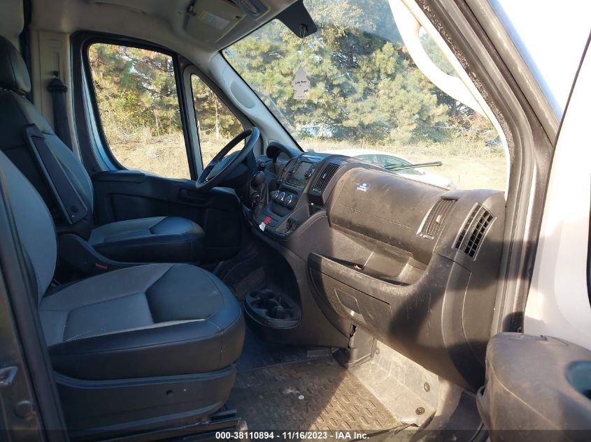 2018 RAM PROMASTER 2500 HIGH ROOF 159" WB 3C6TRVDG8JE105506