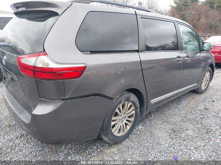 5TDYK3DC8FS679430 2015 TOYOTA SIENNA, photo no. 4