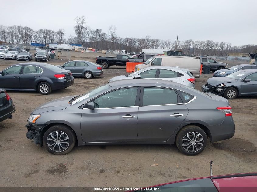 2015 NISSAN SENTRA SR/SL/S/SV/FE+ S - 3N1AB7AP2FL642754