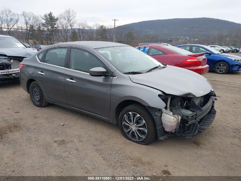 2015 NISSAN SENTRA SR/SL/S/SV/FE+ S - 3N1AB7AP2FL642754