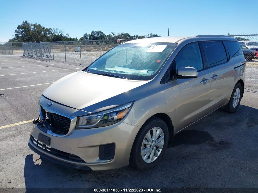 2016 KIA SEDONA LX - KNDMB5C18G6185807