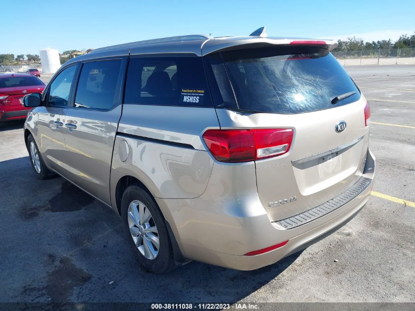 2016 KIA SEDONA LX - KNDMB5C18G6185807