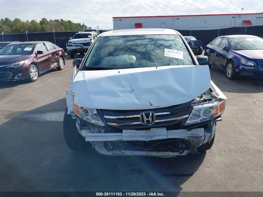 2013 HONDA ODYSSEY EX-L - 5FNRL5H67DB071076