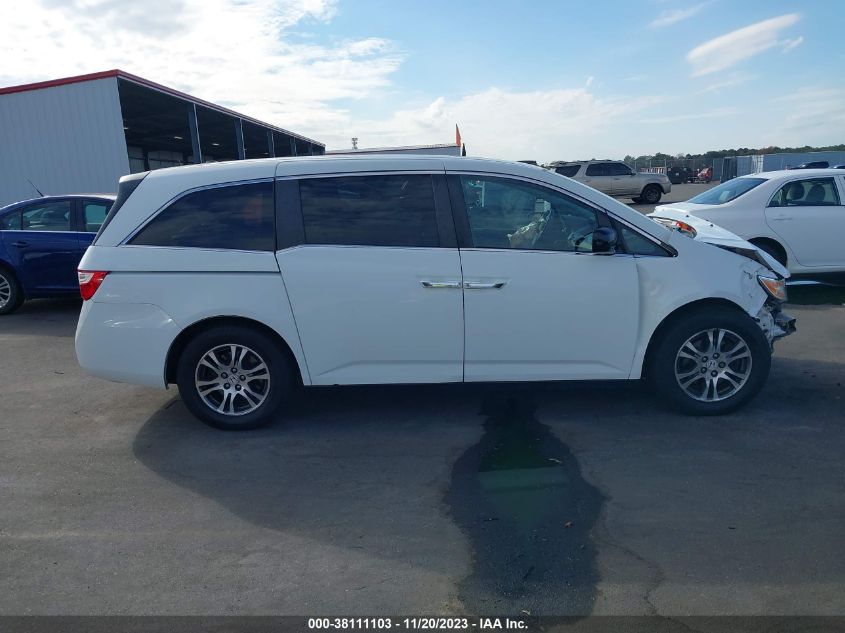 2013 HONDA ODYSSEY EX-L - 5FNRL5H67DB071076