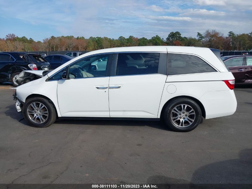 2013 HONDA ODYSSEY EX-L - 5FNRL5H67DB071076
