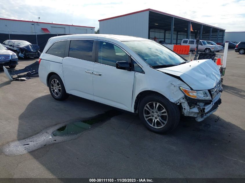 2013 HONDA ODYSSEY EX-L - 5FNRL5H67DB071076
