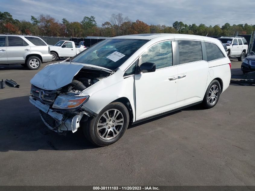 2013 HONDA ODYSSEY EX-L - 5FNRL5H67DB071076