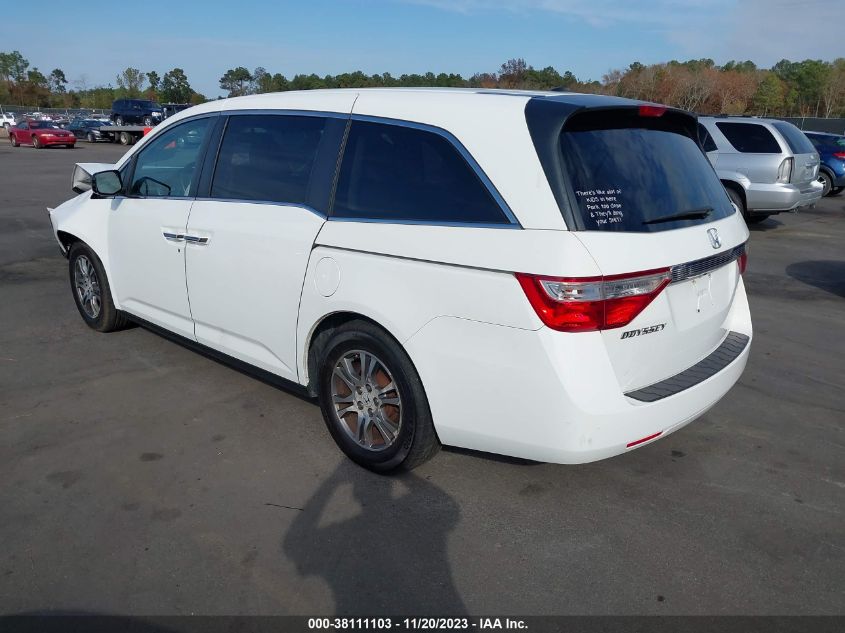2013 HONDA ODYSSEY EX-L - 5FNRL5H67DB071076