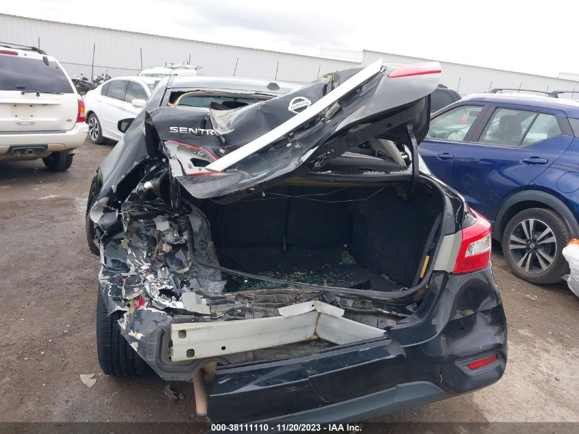 2016 NISSAN SENTRA SR/SL/S/SV/FE+ S - 3N1AB7AP6GL648669