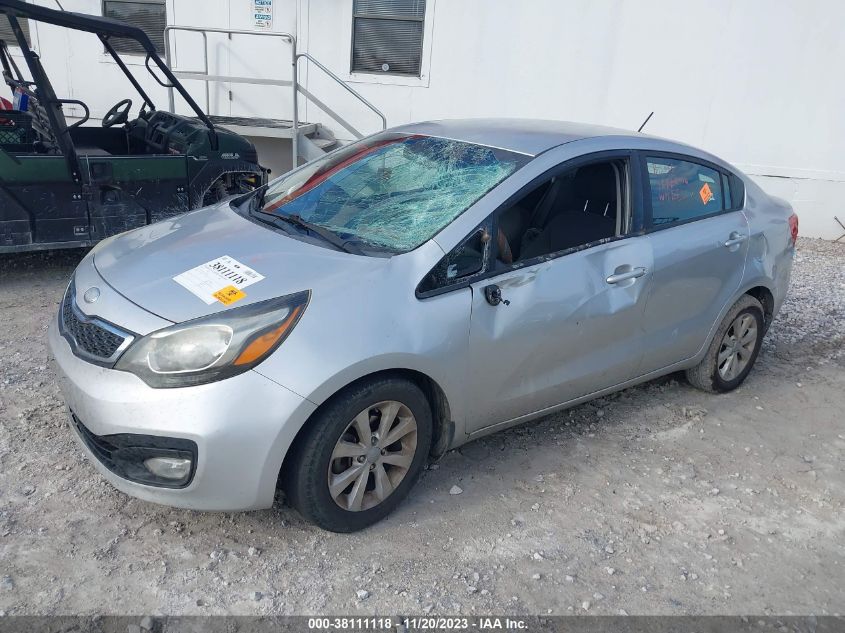 2013 KIA RIO EX - KNADN4A32D6242369