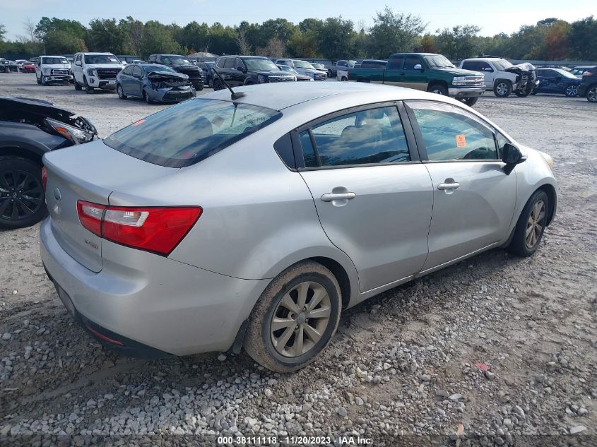 2013 KIA RIO EX - KNADN4A32D6242369