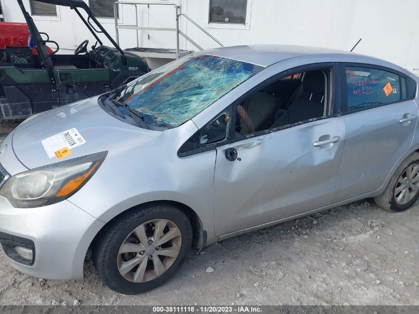 2013 KIA RIO EX - KNADN4A32D6242369