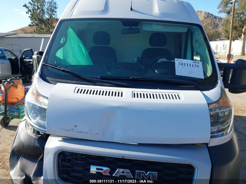 2021 RAM PROMASTER 2500 HIGH ROOF 136" WB 3C6LRVCG5ME570556
