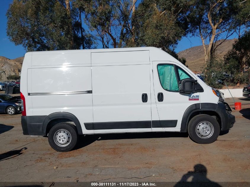 2021 RAM PROMASTER 2500 HIGH ROOF 136" WB 3C6LRVCG5ME570556