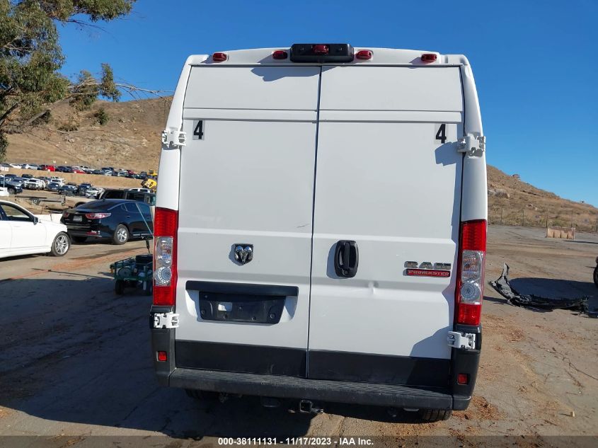 2021 RAM PROMASTER 2500 HIGH ROOF 136" WB 3C6LRVCG5ME570556