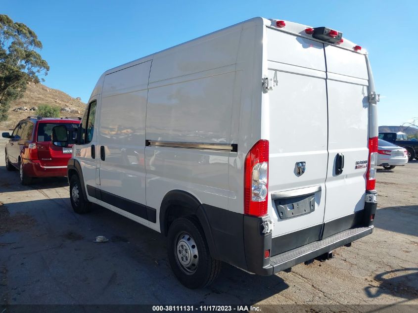 2021 RAM PROMASTER 2500 HIGH ROOF 136" WB 3C6LRVCG5ME570556