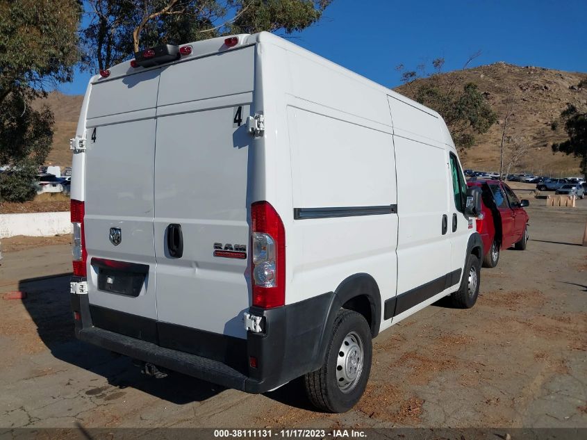 2021 RAM PROMASTER 2500 HIGH ROOF 136" WB 3C6LRVCG5ME570556