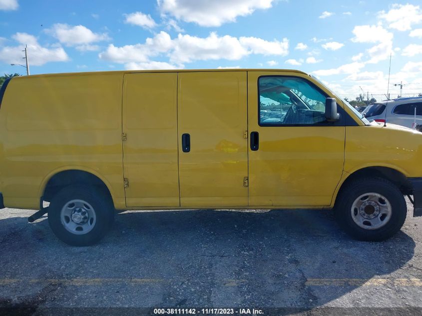 2021 CHEVROLET EXPRESS CARGO RWD 2500 REGULAR WHEELBASE WT 1GCWGAFP4M1145803