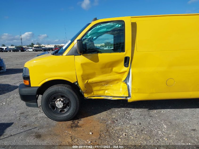 2021 CHEVROLET EXPRESS CARGO RWD 2500 REGULAR WHEELBASE WT 1GCWGAFP4M1145803