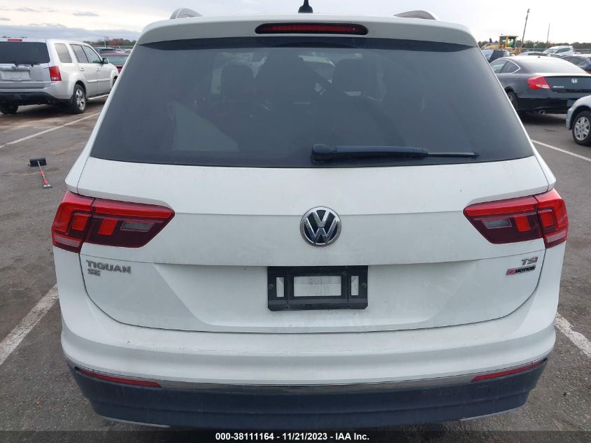 2018 VOLKSWAGEN TIGUAN 2.0T SE/2.0T SEL - 3VV2B7AX9JM063363