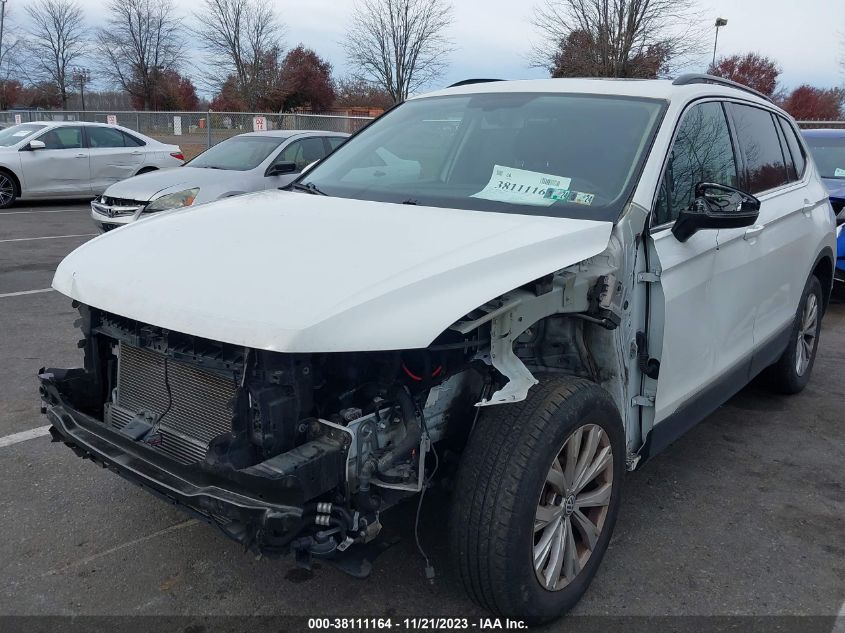 2018 VOLKSWAGEN TIGUAN 2.0T SE/2.0T SEL - 3VV2B7AX9JM063363