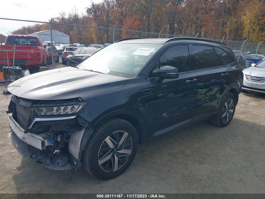 VIN 5XYRL4LC2MG067940 2021 KIA SORENTO S