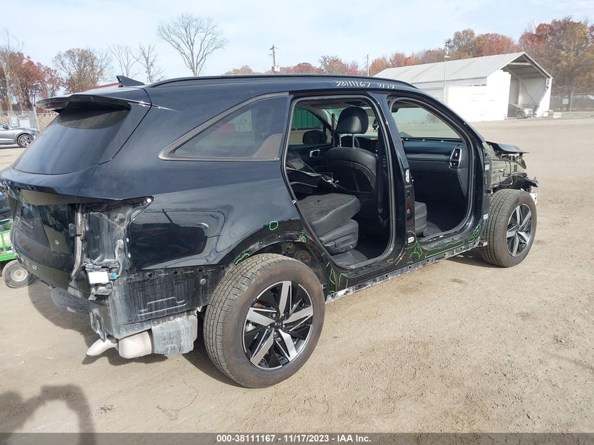 VIN 5XYRL4LC2MG067940 2021 KIA SORENTO S