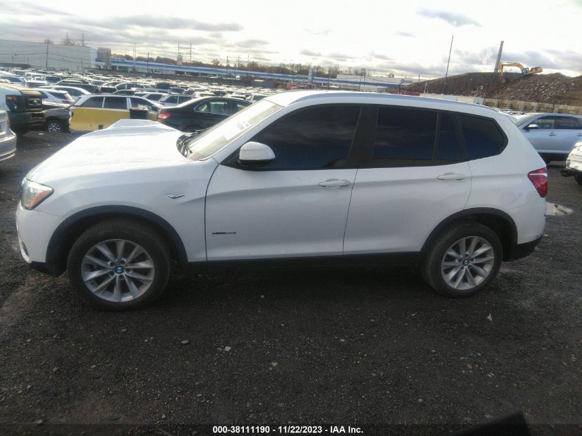 2017 BMW X3 XDRIVE28I - 5UXWX9C53H0T07237