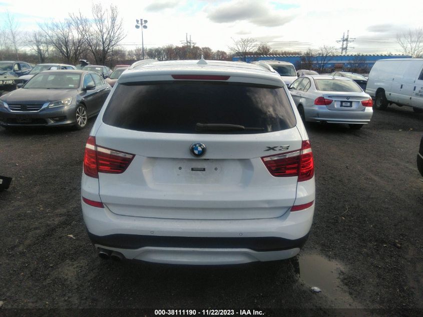 2017 BMW X3 XDRIVE28I - 5UXWX9C53H0T07237