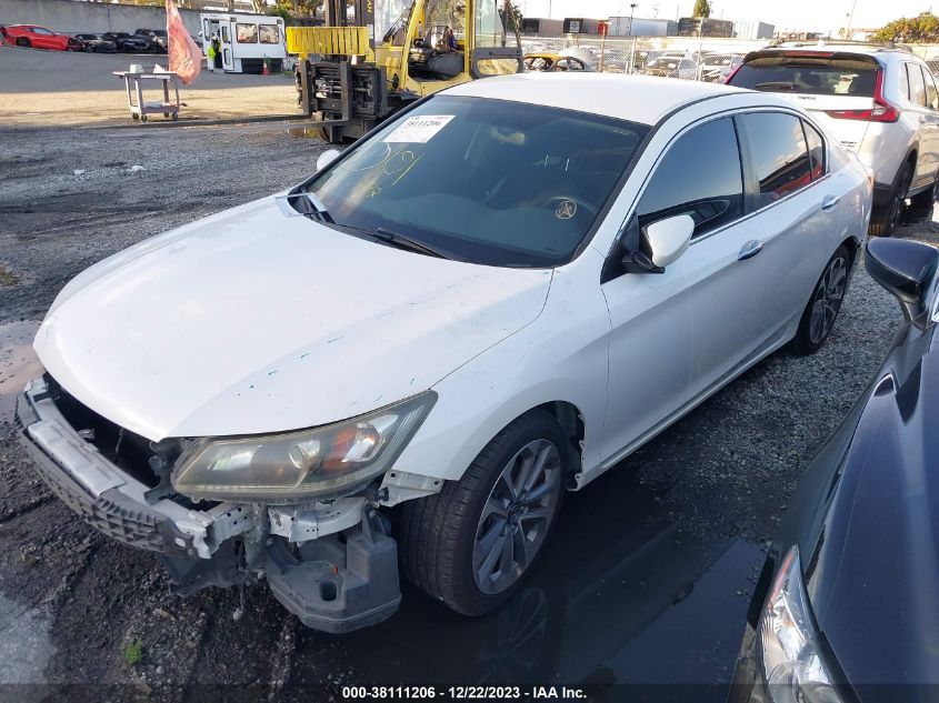 2014 HONDA ACCORD SPORT - 1HGCR2F57EA301644