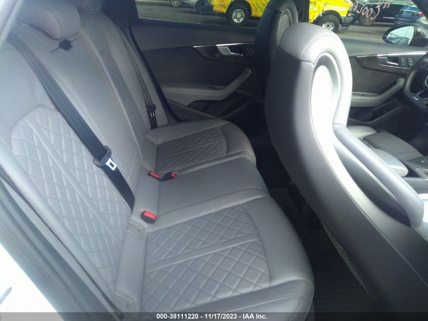 VIN WAUC4AF47KA068050 2019 AUDI S4 PRESTIGE