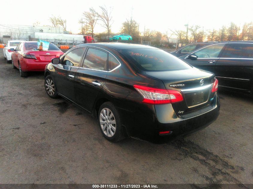 2013 NISSAN SENTRA SV - 3N1AB7APXDL560896