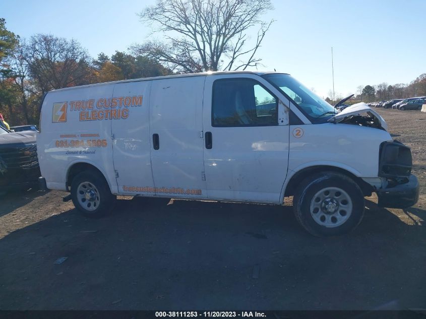 2013 CHEVROLET EXPRESS 1500 WORK VAN - 1GCSGAFX4D1163328