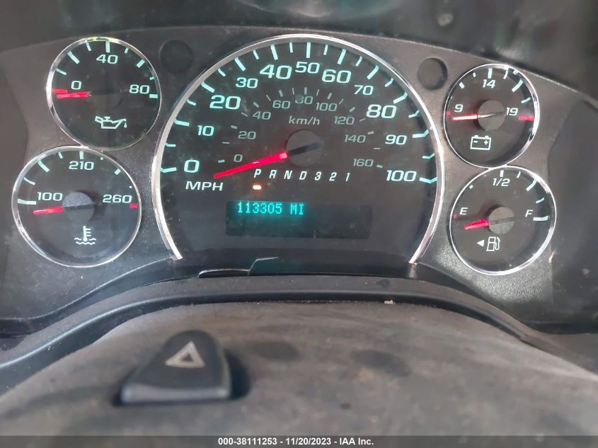 2013 CHEVROLET EXPRESS 1500 WORK VAN - 1GCSGAFX4D1163328