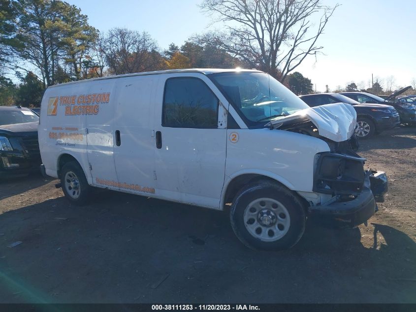 2013 CHEVROLET EXPRESS 1500 WORK VAN - 1GCSGAFX4D1163328