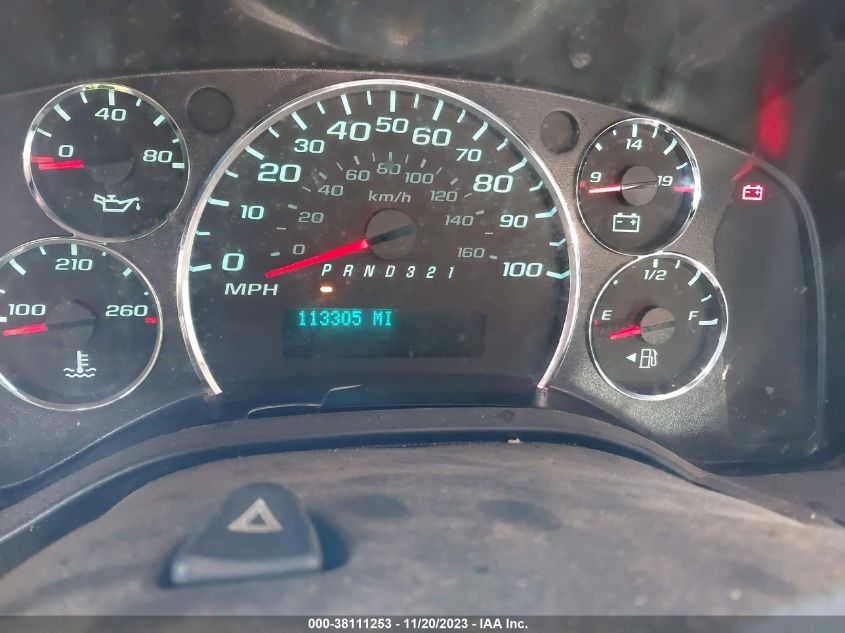 2013 CHEVROLET EXPRESS 1500 WORK VAN - 1GCSGAFX4D1163328