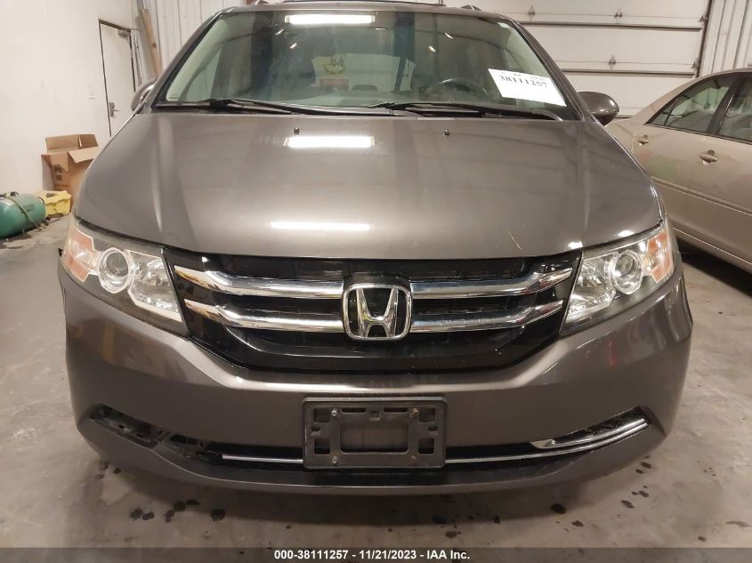 2014 HONDA ODYSSEY EX-L - 5FNRL5H66EB016068