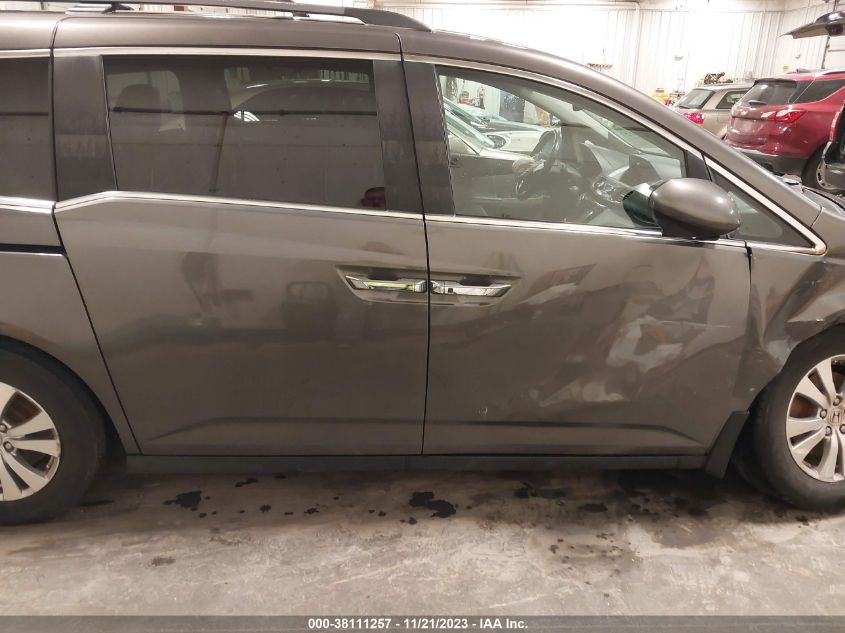 2014 HONDA ODYSSEY EX-L - 5FNRL5H66EB016068