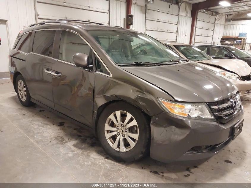 2014 HONDA ODYSSEY EX-L - 5FNRL5H66EB016068
